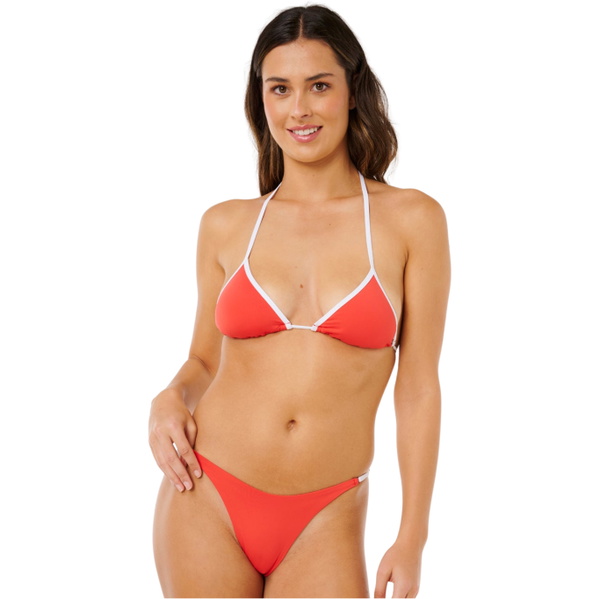 Rip Curl Frauen Classic Surf Sliding Triangle Bikini Top 0SXWSW - Red